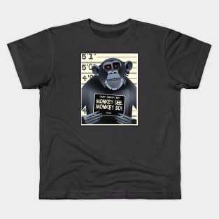 Monkey See! Monkey DO! Kids T-Shirt